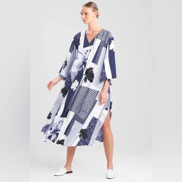 Natori womens Kabuki Caftan Length - Picture 1 of 12